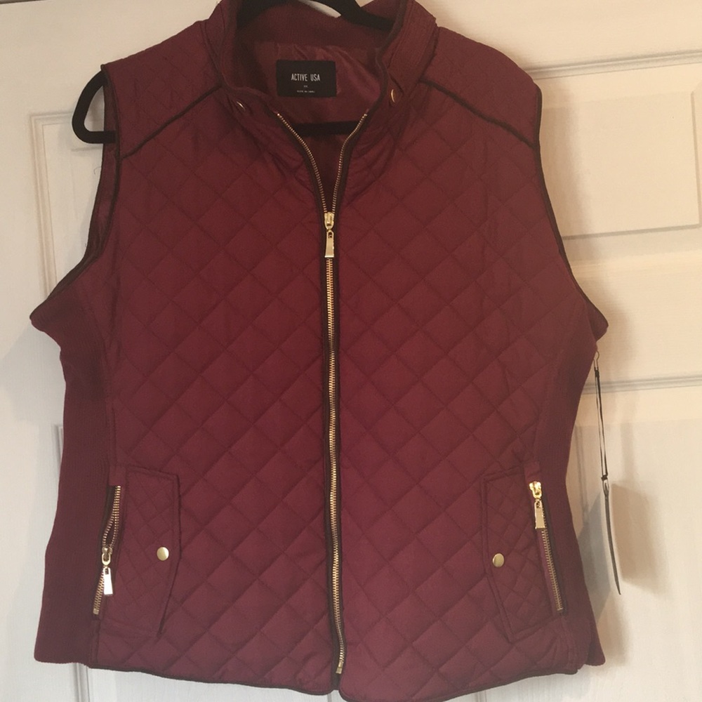 Plus size vest